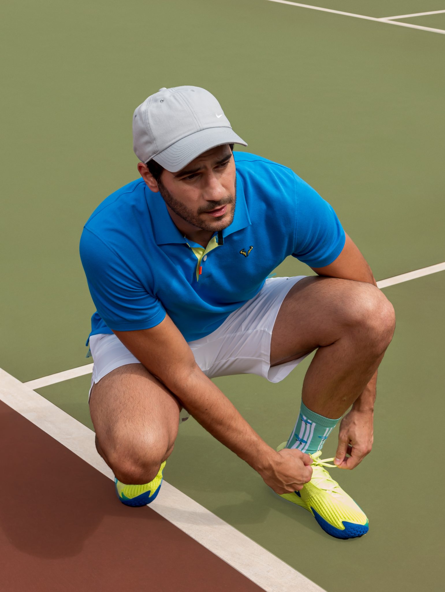 Camiseta Polo Nike Rafael Nadal Court Dri-FIT Slim