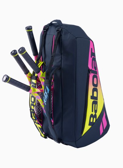 Raqueteira Babolat Pure Aero Rafa para 6 Raquetes | SportsON Club
